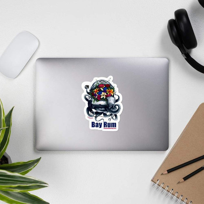 Clásico Bay Rum Vinyl Sticker | 3 Sizes - Phoenix Artisan Accoutrements