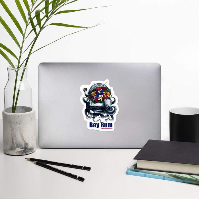 Clásico Bay Rum Vinyl Sticker | 3 Sizes - Phoenix Artisan Accoutrements