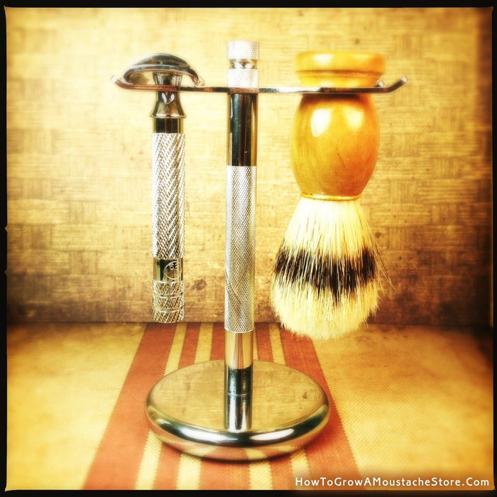 Classic Razor and Brush Stand | A Classic Shaving Must Have! - Phoenix Artisan Accoutrements