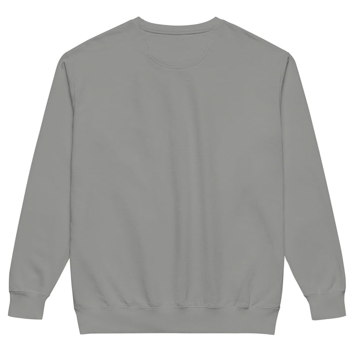 Clown Fruit “COLLEGE OF CHAOS” SWEATSHIRT | garment-dyed sweatshirt - Phoenix Artisan Accoutrements