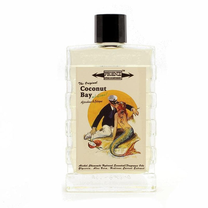 Coconut Bay w/ Lime Aftershave/Cologne | A Phoenix Shaving Classic! - Phoenix Artisan Accoutrements