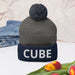 CUBE Pom - Pom Beanie | Available in Multiple Colors! - Phoenix Shaving