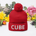 CUBE Pom - Pom Beanie | Available in Multiple Colors! - Phoenix Shaving