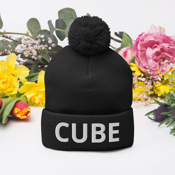 CUBE Pom - Pom Beanie | Available in Multiple Colors! - Phoenix Shaving