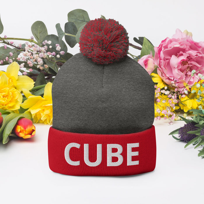 CUBE Pom - Pom Beanie | Available in Multiple Colors! - Phoenix Shaving