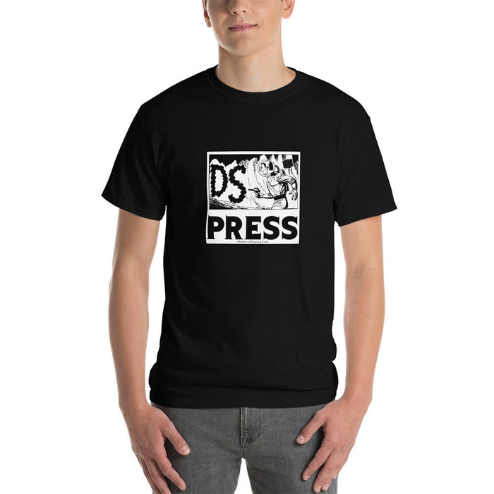 Dirty Smirk Press Short Sleeve T-Shirt | Heavy Weight Sturdy Cut - Phoenix Artisan Accoutrements