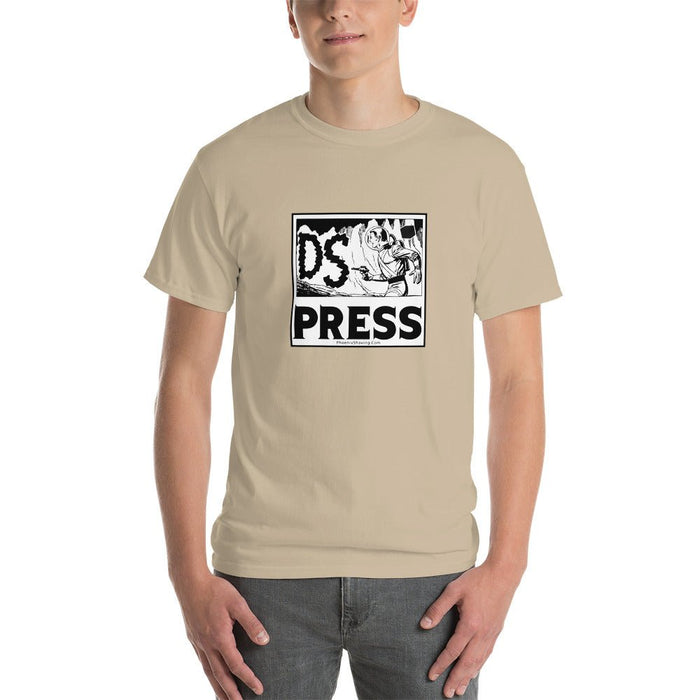 Dirty Smirk Press Short Sleeve T-Shirt | Heavy Weight Sturdy Cut - Phoenix Artisan Accoutrements