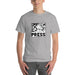 Dirty Smirk Press Short Sleeve T-Shirt | Heavy Weight Sturdy Cut - Phoenix Artisan Accoutrements