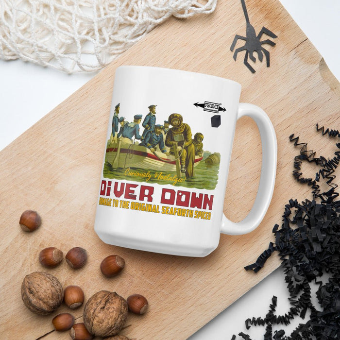 Diver Down Homage to the Original Seaforth Spiced! Coffee Mug | Available in 2 Sizes! - Phoenix Artisan Accoutrements