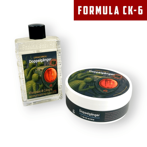 Doppelgänger Continuum No 4 Artisan Shave Soap & Aftershave Bundle | Ultra Premium CK - 6 Formula | A Bona Fide, Fall Olfactory Unicorn! - Phoenix Shaving