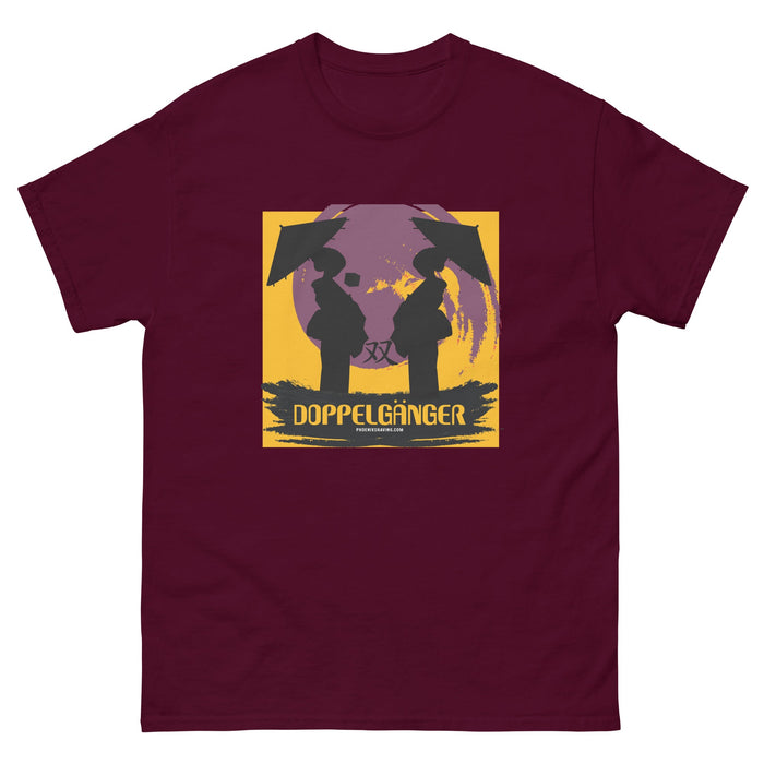 Doppelgänger Plum T-Shirt Design | Classic Fit For All Men! - Phoenix Artisan Accoutrements