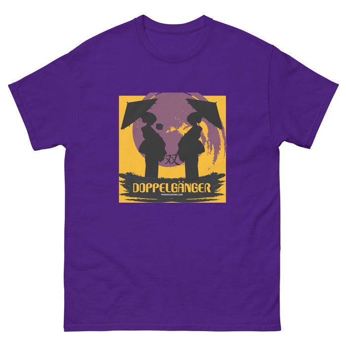 Doppelgänger Plum T-Shirt Design | Classic Fit For All Men! - Phoenix Artisan Accoutrements