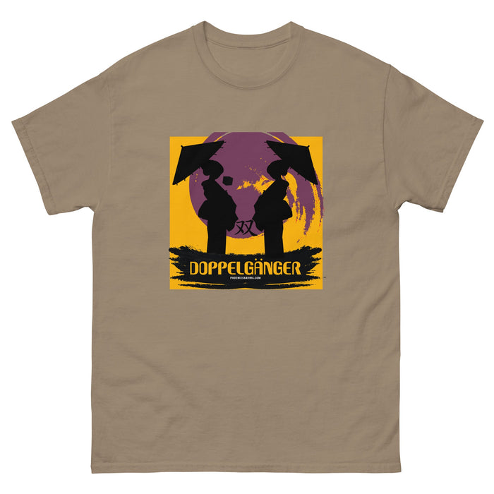 Doppelgänger Plum T-Shirt Design | Classic Fit For All Men! - Phoenix Artisan Accoutrements