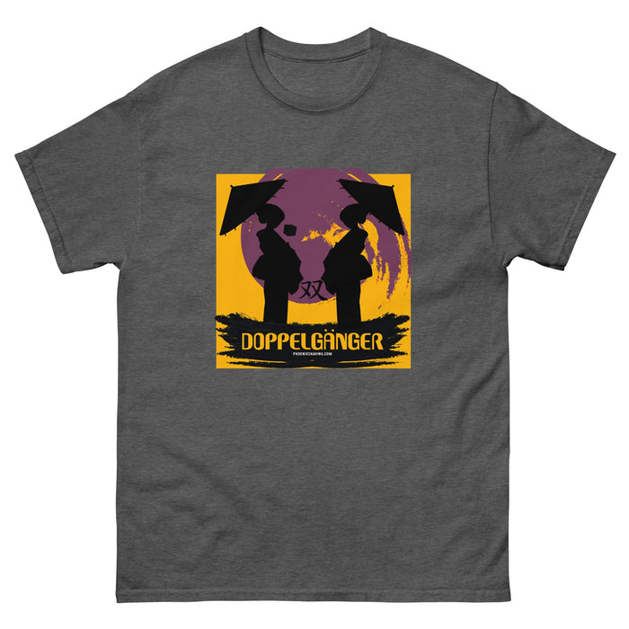 Doppelgänger Plum T-Shirt Design | Classic Fit For All Men! - Phoenix Artisan Accoutrements