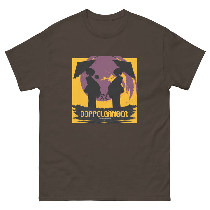 Doppelgänger Plum T-Shirt Design | Classic Fit For All Men! - Phoenix Artisan Accoutrements