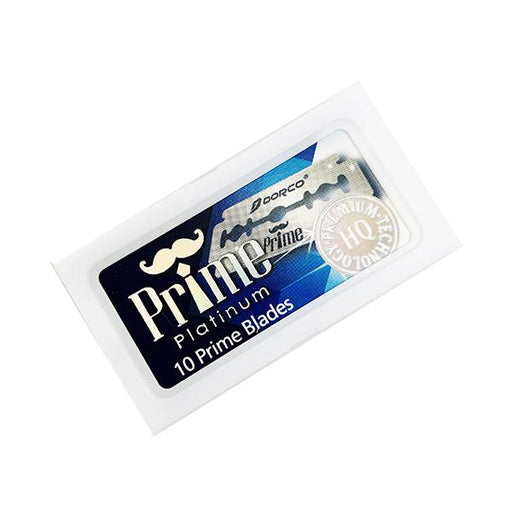 DORCO Prime Platinum DE Double Edge Razor Blades | 10 Blade Pack - Phoenix Artisan Accoutrements