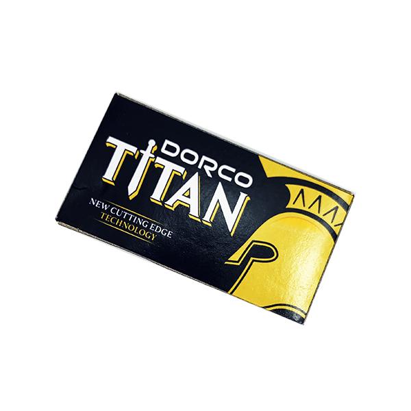 DORCO Titan DE Double Edge Razor Blades | 10 Blade Pack - Phoenix Artisan Accoutrements