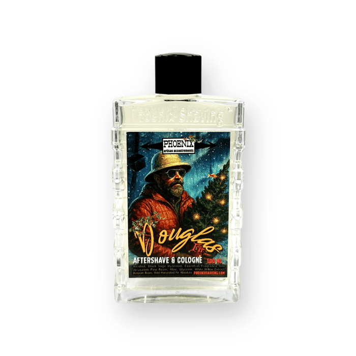 Douglas Fir Limited Holiday Aftershave Cologne | Made With Pure Essential Oils | 100 ml - Phoenix Shaving
