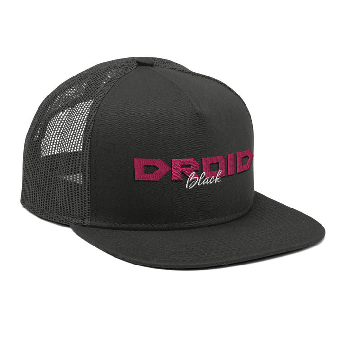 Droid Black Mesh Back Snapback Baseball Cap! - Phoenix Artisan Accoutrements