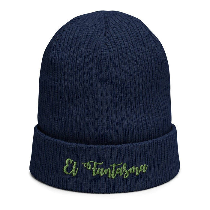 El Fantasma Organic ribbed beanie | Available in Multiple Colors | Embroidered - Phoenix Artisan Accoutrements