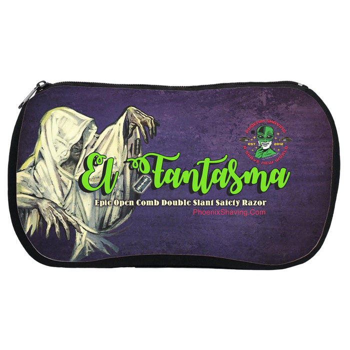 El Fantasma Phoenix Shaving Quick Trip Neoprene Essentials Pouch! | Ready For Your Next Adventure! - Phoenix Artisan Accoutrements