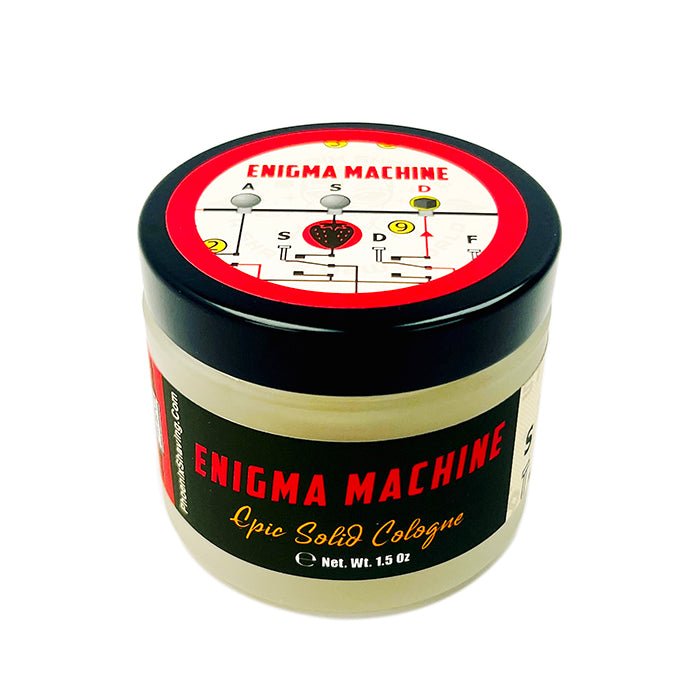 Enigma Machine Solid Cologne | Contains Prickly Pear Oil | A Spring/Summer Seasonal Classic Returns! - Phoenix Artisan Accoutrements