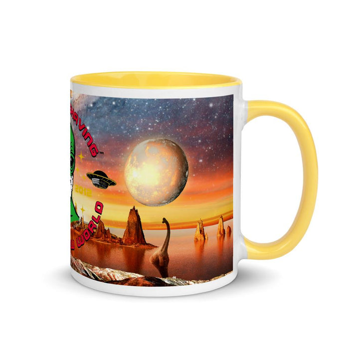 Epic Phoenix Shaving Galaxy Coffee Mug with Color Inside! - Phoenix Artisan Accoutrements