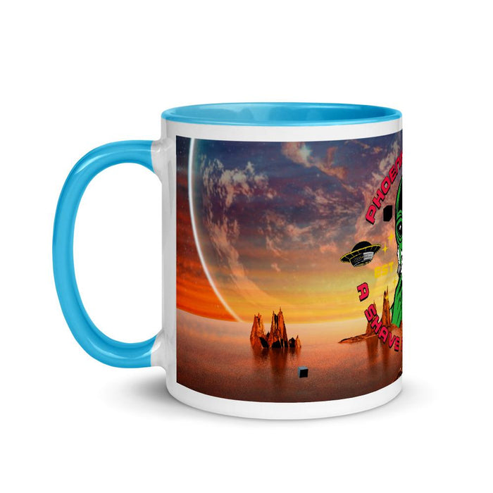 Epic Phoenix Shaving Galaxy Coffee Mug with Color Inside! - Phoenix Artisan Accoutrements