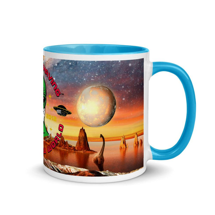 Epic Phoenix Shaving Galaxy Coffee Mug with Color Inside! - Phoenix Artisan Accoutrements