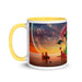 Epic Phoenix Shaving Galaxy Coffee Mug with Color Inside! - Phoenix Artisan Accoutrements