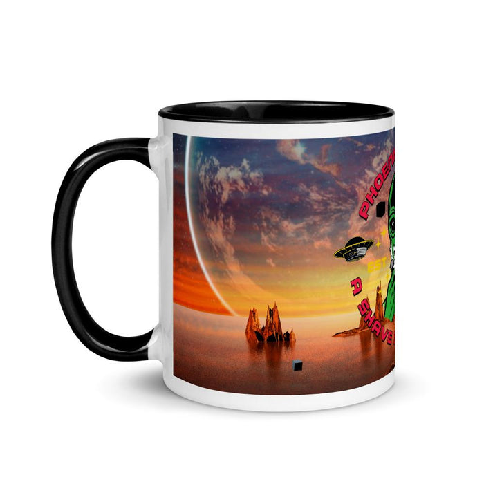 Epic Phoenix Shaving Galaxy Coffee Mug with Color Inside! - Phoenix Artisan Accoutrements