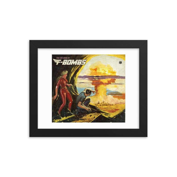 F-Bombs Framed Print | Epic Man Cave Art! - Phoenix Artisan Accoutrements