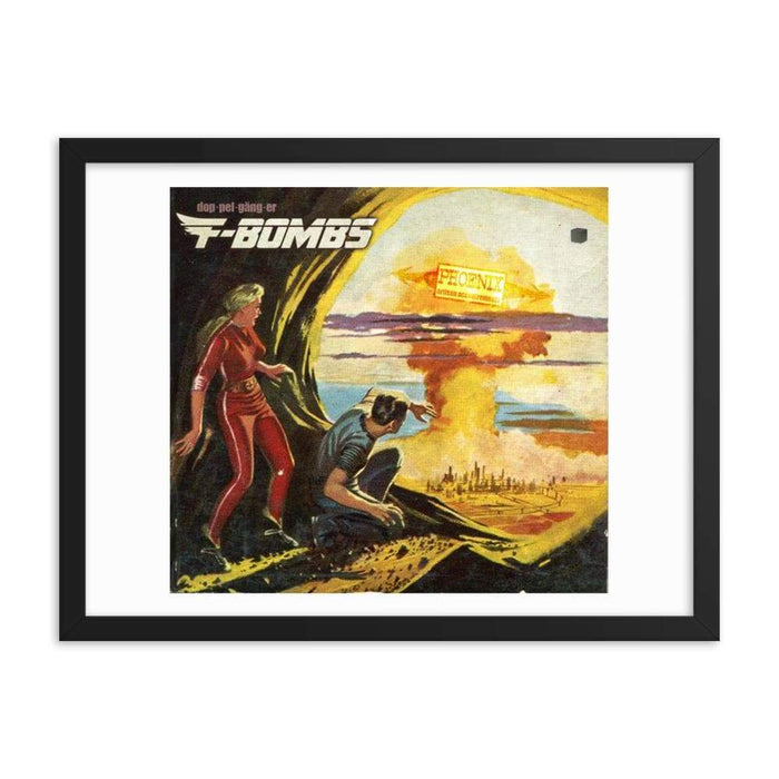 F-Bombs Framed Print | Epic Man Cave Art! - Phoenix Artisan Accoutrements