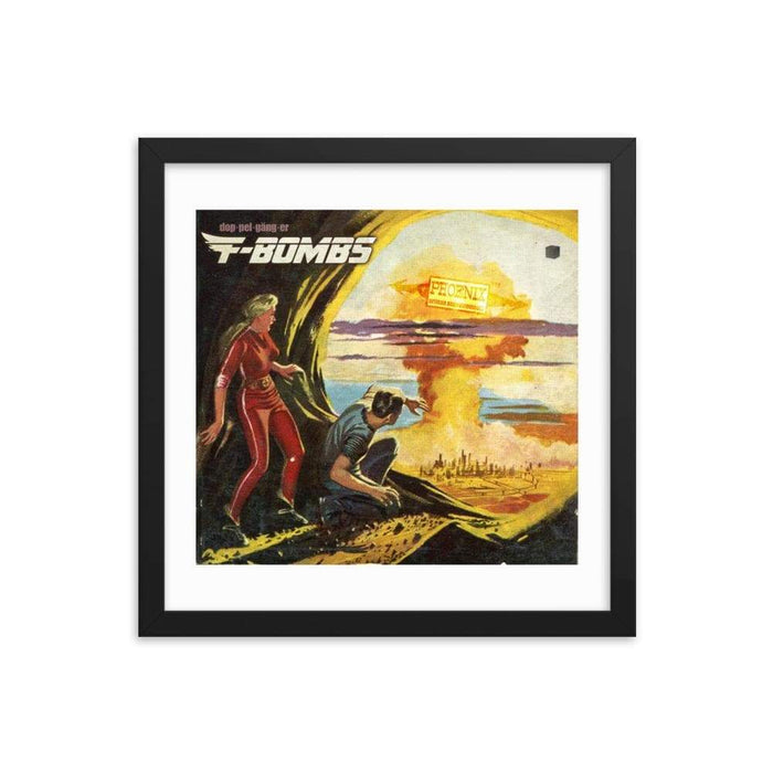 F-Bombs Framed Print | Epic Man Cave Art! - Phoenix Artisan Accoutrements