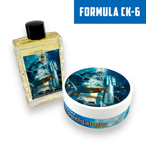 Doppelgänger F-Bombs Artisan Shave Soap & Aftershave Cologne | LIMITED Edition! | CK-6 Formula 4 oz - Phoenix Artisan Accoutrements
