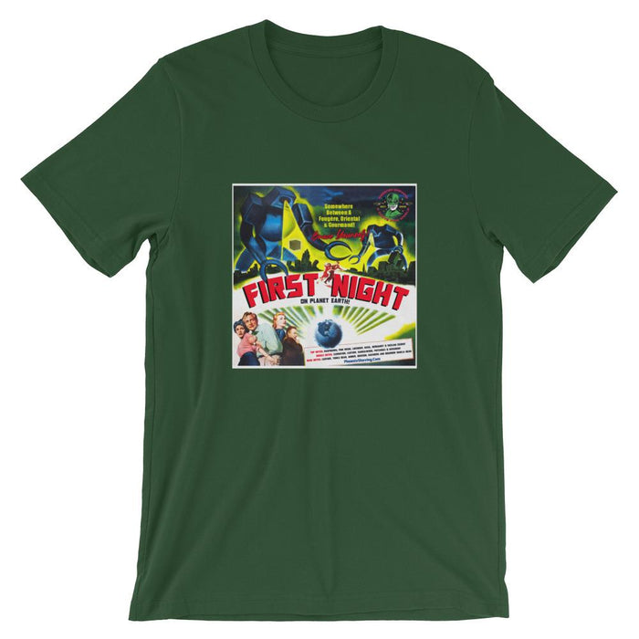 First Night On Planet Earth Short-Sleeve Unisex T-Shirt - Phoenix Artisan Accoutrements