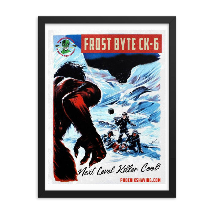 Frost Byte Killer Cool Framed Print | Available in 3 Sizes! - Phoenix Artisan Accoutrements