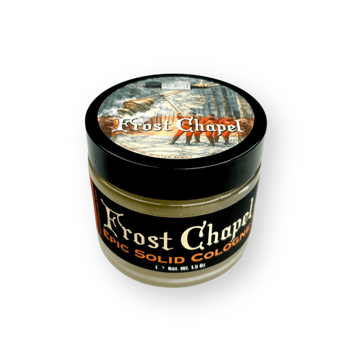 Frost Chapel Solid Cologne | Contains Prickly Pear Oil | A 2025 Advent Calendar Superstar! - Phoenix Shaving