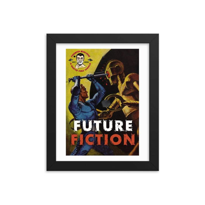 Future Fiction Framed Print - Phoenix Artisan Accoutrements