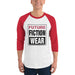 Future Fiction Wear 3/4 sleeve raglan shirt - Phoenix Artisan Accoutrements