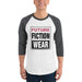 Future Fiction Wear 3/4 sleeve raglan shirt - Phoenix Artisan Accoutrements