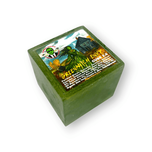 Greenwitch Envy CUBE! 2.0 Preshave Soap | A Truly Haunting Homage! - Phoenix Artisan Accoutrements