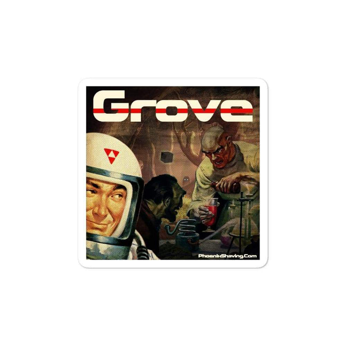 Grove Vinyl Bubble-Free Stickers | Available in 3 Sizes! - Phoenix Artisan Accoutrements