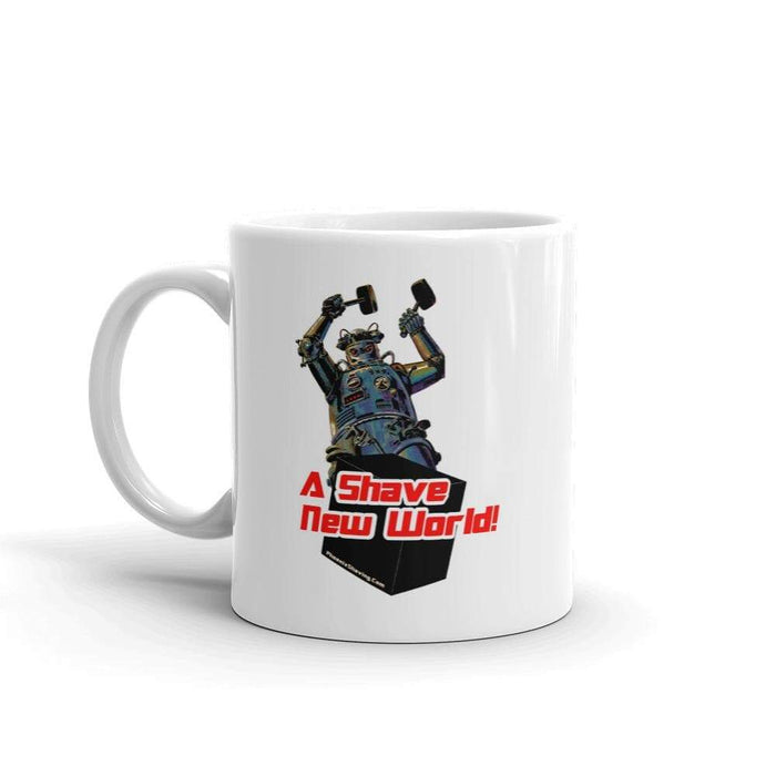 Hammering Robot Coffee Mug | Choose From 2 Sizes - Phoenix Artisan Accoutrements