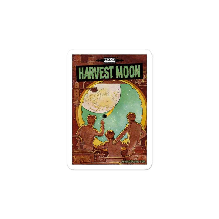 Harvest Moon Vinyl Bubble-Free Stickers | Available in 3 Sizes - Phoenix Artisan Accoutrements