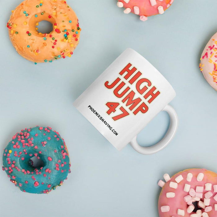 High Jump 47 Coffee Mug | Available in 2 Sizes! - Phoenix Artisan Accoutrements