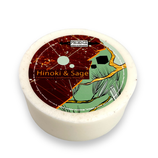 Hinoki & Sage Conditioning Shampoo Puck | An Instant Classic! - Phoenix Artisan Accoutrements