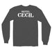 Hotel Cecil "All's Well That Ends Well!" Long sleeve t-shirt | Made in USA - Phoenix Artisan Accoutrements