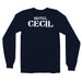 Hotel Cecil "All's Well That Ends Well!" Long sleeve t-shirt | Made in USA - Phoenix Artisan Accoutrements