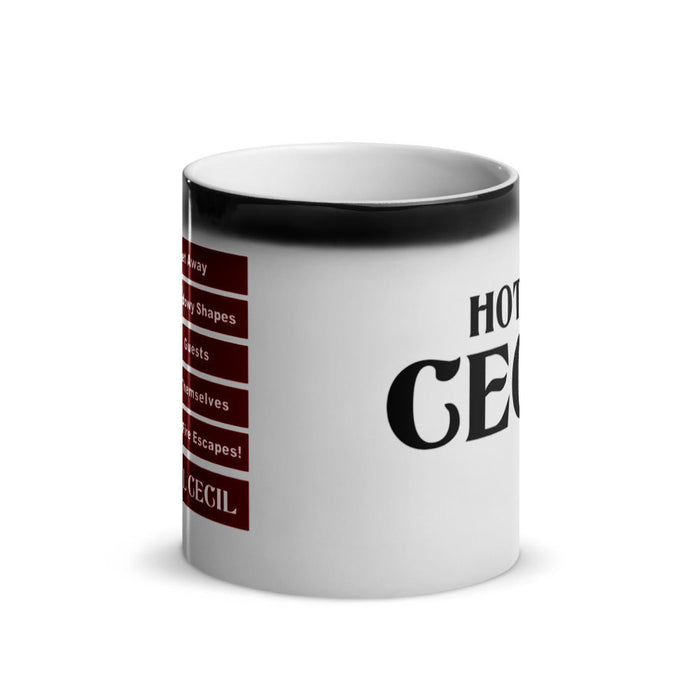 Hotel Cecil Glossy Magic Coffee Mug - Phoenix Artisan Accoutrements